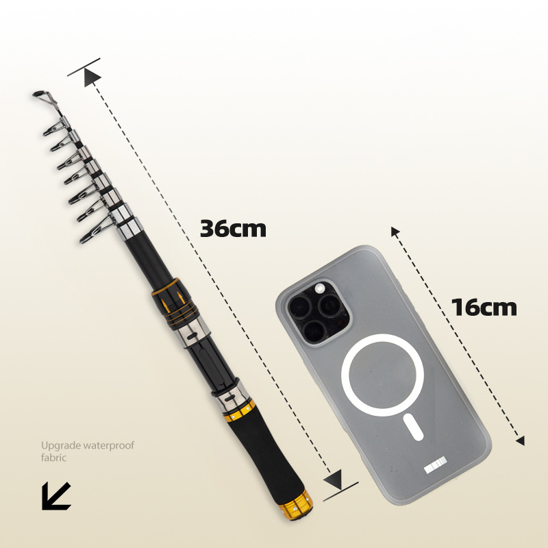Wędka z włókna węglowego, 2,1  – Fishing Rod Carbon Fiber recenzja i cena