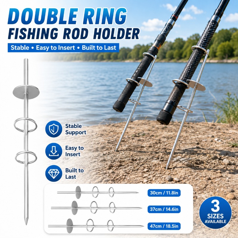Podwójny uchwyt na wędki z kol – Fishing Rod Surf recenzja i cena