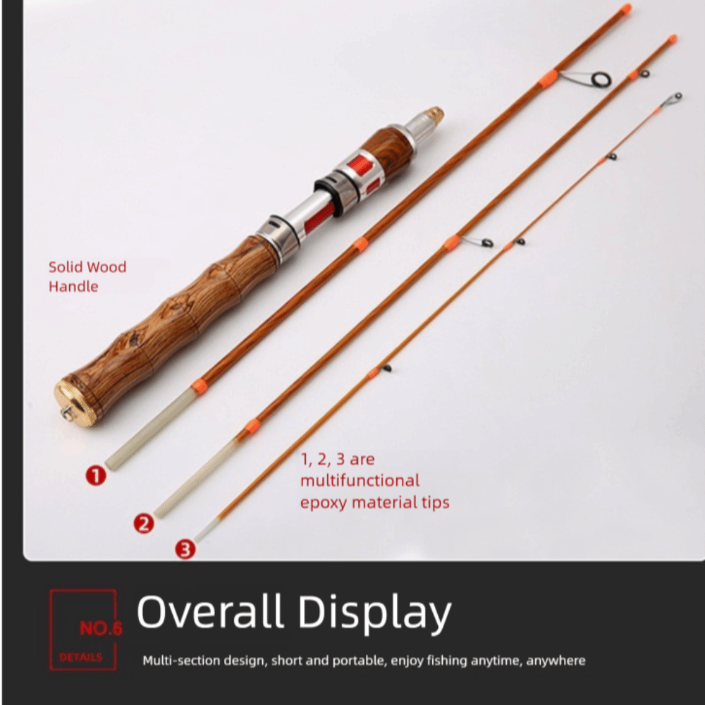 4-segmentowa wędka spinningowa – Fishing Rod Carbon Fiber recenzja i cena